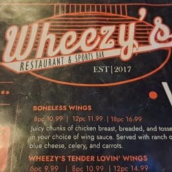 Wheezy’s Restaurant & Sports Bar
